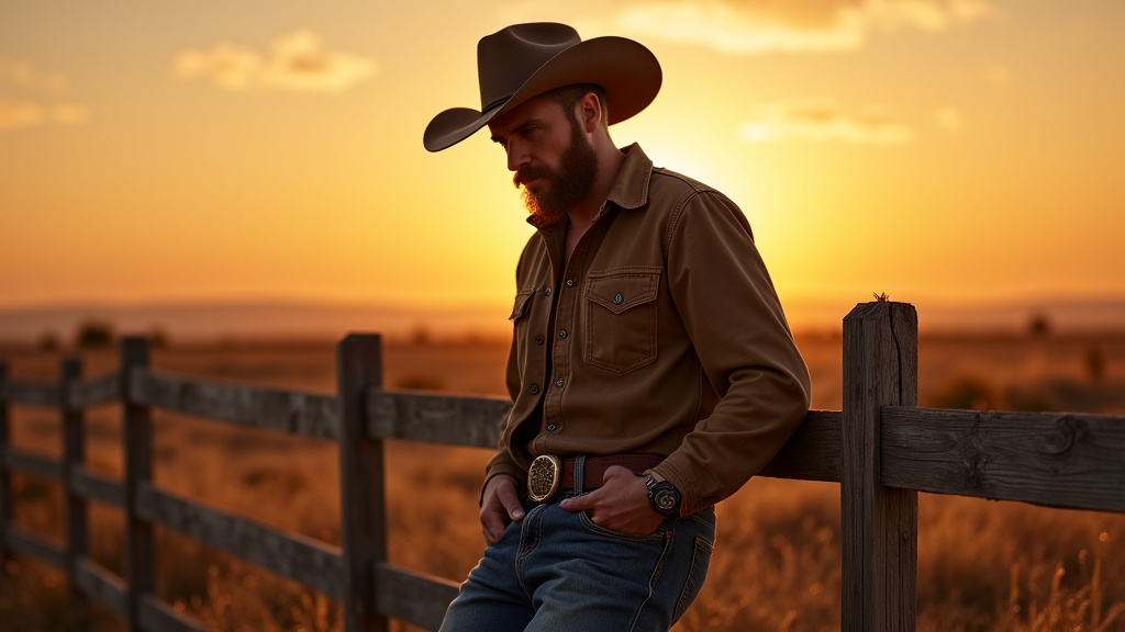 Cowboy Sunset