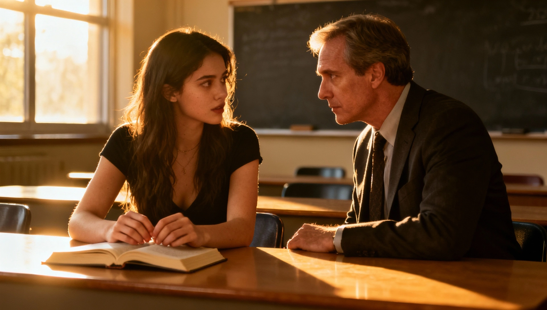 Stay After Class. scene 1